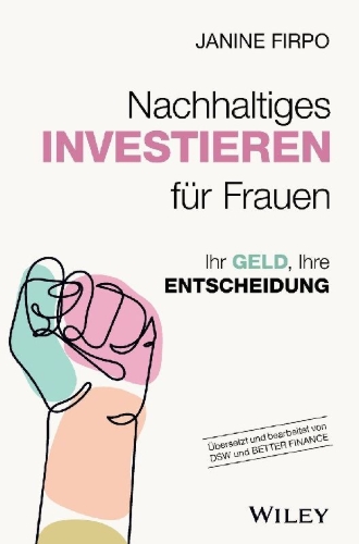 Buchcover und Innenansicht für das Buch: Nachhaltiges Investieren für Frauen