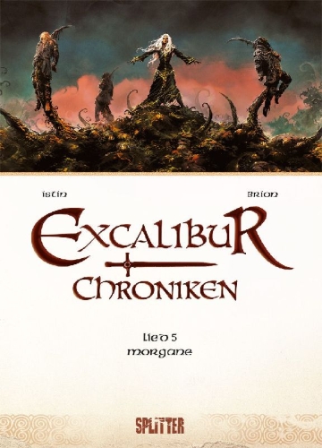 Buchcover und Innenansicht für das Buch: Excalibur Chroniken. Band 5