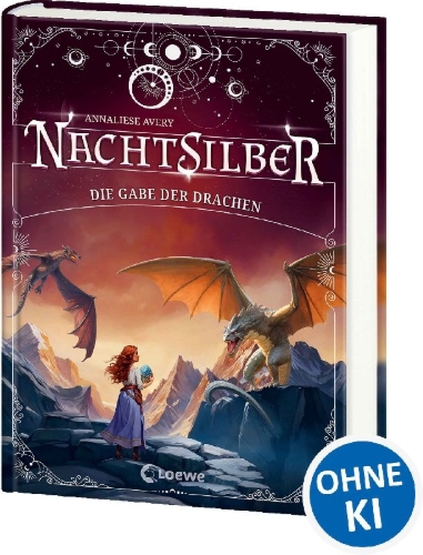 Buchcover und Innenansicht für das Buch: The Nightsilver Promise 2 - The Doomfire Secret