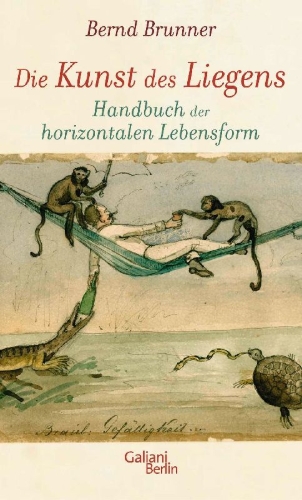 Buchcover und Innenansicht für das Buch: Die Kunst des Liegens