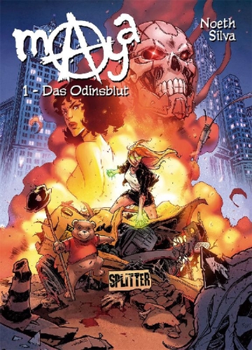 Buchcover und Innenansicht für das Buch: Maya. Band 1
