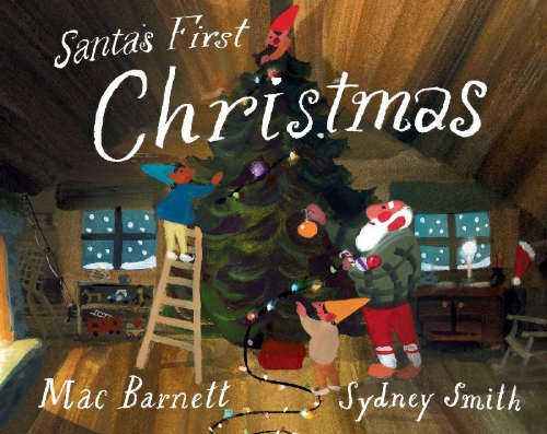 Buchcover und Innenansicht für das Buch: Santa's First Christmas