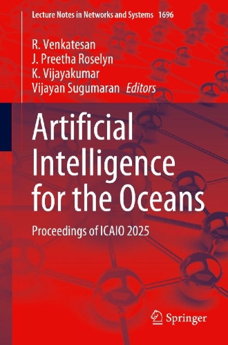Buchcover und Innenansicht für das Buch: Artificial Intelligence for the Oceans