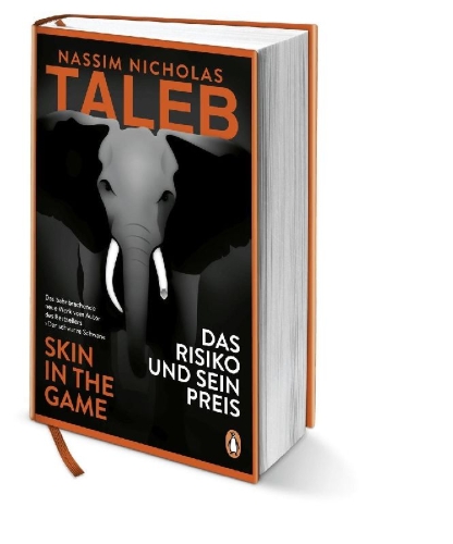 Buchcover und Innenansicht für das Buch: Skin in the Game