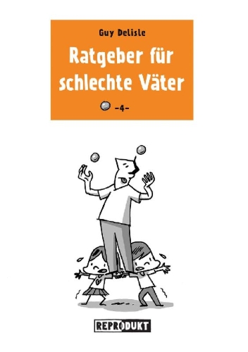 Buchcover und Innenansicht für das Buch: Ratgeber für schlechte Väter 4