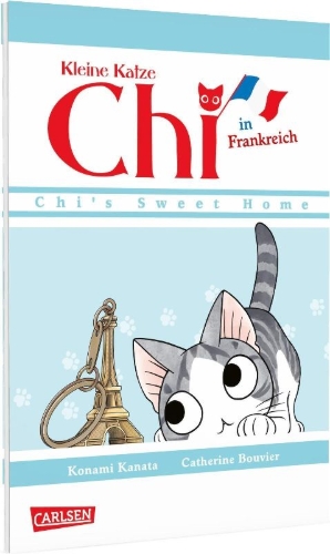 Buchcover und Innenansicht für das Buch: CHI EN FRANCE - CHI'S SWEET HOME