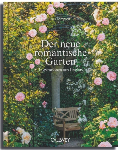 Buchcover und Innenansicht für das Buch: Der neue romantische Garten