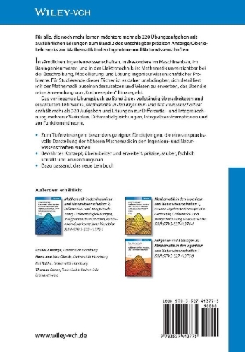 Buchcover und Innenansicht für das Buch: Mathematik in den Ingenieur- und Naturwissenschaften 2