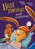 Buchcover und Innenansicht für das Buch: Hase Hibiskus und die (K)Einschlafparty