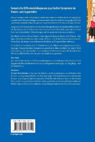 Buchcover und Innenansicht für das Buch: Somatische Differenzialdiagnosen psychischer Symptome im Kindes- und Jugendalter