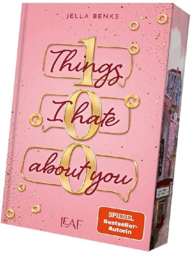 Buchcover und Innenansicht für das Buch: 100 Things I Hate About You