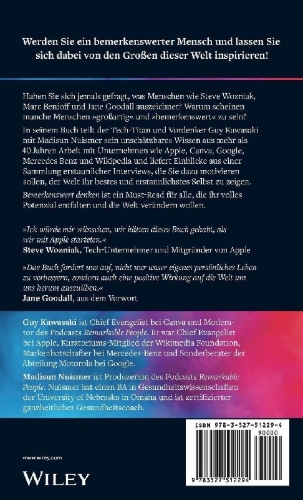Buchcover und Innenansicht für das Buch: Bemerkenswert denken