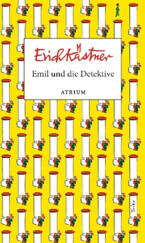 Buchcover und Innenansicht für das Buch: Emil und die Detektive