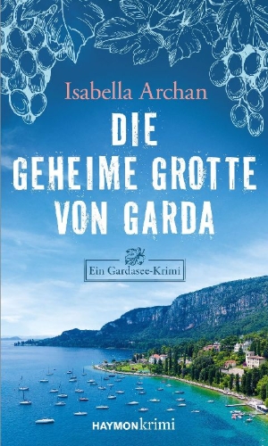 Buchcover und Innenansicht für das Buch: Die geheime Grotte von Garda