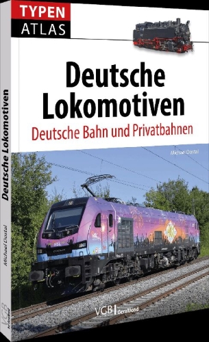 Buchcover und Innenansicht für das Buch: Typenatlas Deutsche Lokomotiven