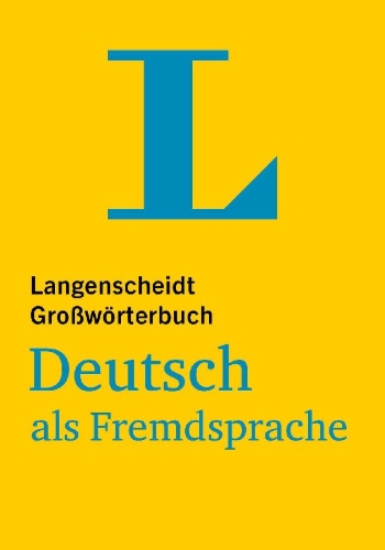 Buchcover und Innenansicht für das Buch: Langenscheidt Großwörterbuch Deutsch als Fremdsprache