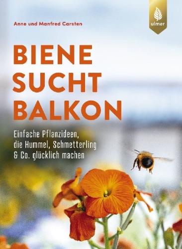 Buchcover und Innenansicht für das Buch: Biene sucht Balkon