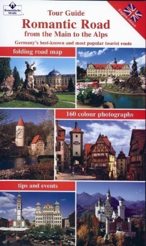 Buchcover und Innenansicht für das Buch: Romantische Straße. Englische Ausgabe