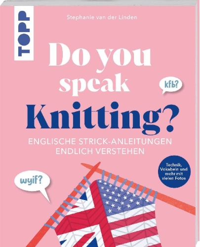 Buchcover und Innenansicht für das Buch: Do you speak knitting?