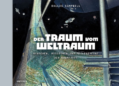 Buchcover und Innenansicht für das Buch: Space Journal. The Art of Discovery and Adventure