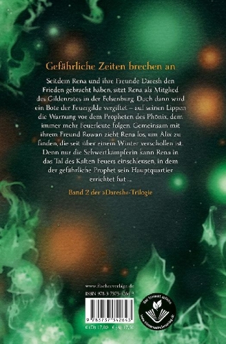 Buchcover und Innenansicht für das Buch: Daresh - Im Tal des Kalten Feuers