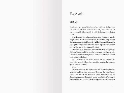 Buchcover und Innenansicht für das Buch: Logan - A Preston Brothers Novel