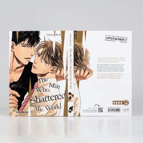 Buchcover und Innenansicht für das Buch: ORE NO SEKAI WO HAKAI SURU OTOKO