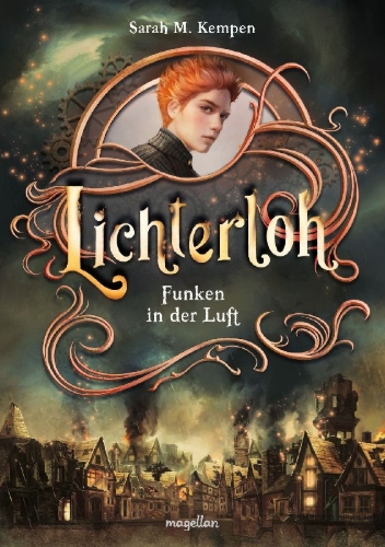 Buchcover und Innenansicht für das Buch: Lichterloh - Funken in der Luft