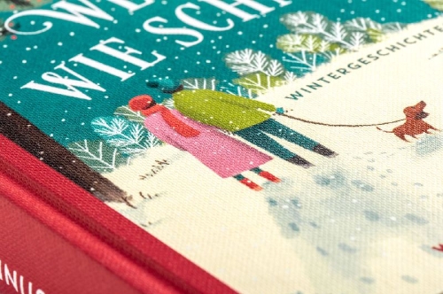 Buchcover und Innenansicht für das Buch: Weiß wie Schnee