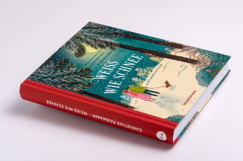 Buchcover und Innenansicht für das Buch: Weiß wie Schnee