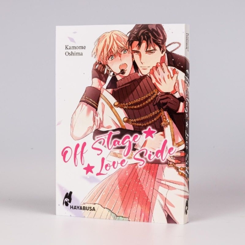 Buchcover und Innenansicht für das Buch: Off Stage Love Side