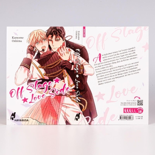 Buchcover und Innenansicht für das Buch: Off Stage Love Side