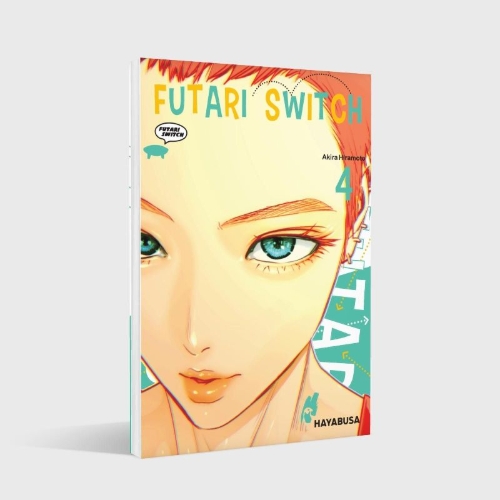 Buchcover und Innenansicht für das Buch: Futari Switch