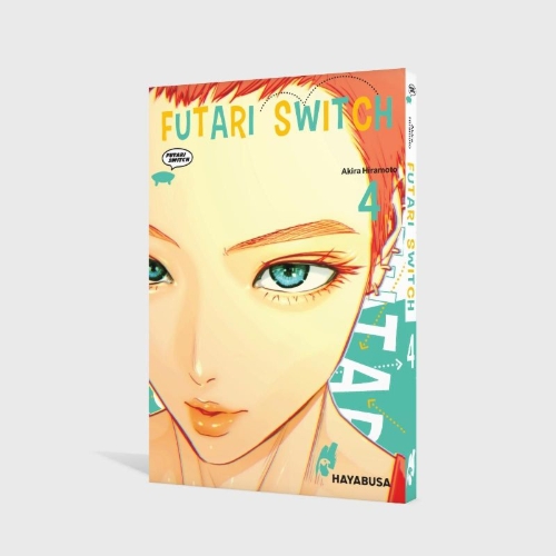 Buchcover und Innenansicht für das Buch: Futari Switch