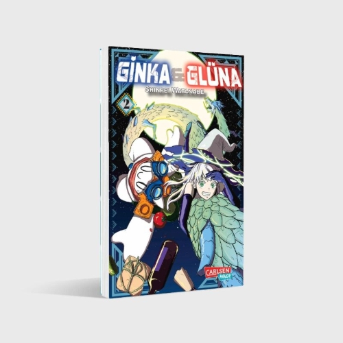 Buchcover und Innenansicht für das Buch: Ginka to Ryuna