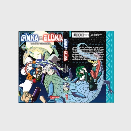 Buchcover und Innenansicht für das Buch: Ginka to Ryuna