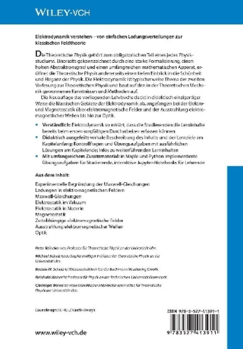 Buchcover und Innenansicht für das Buch: Theoretische Physik 2. Elektrodynamik
