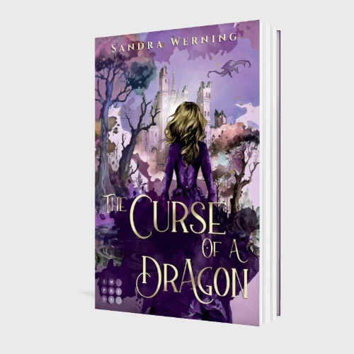 Buchcover und Innenansicht für das Buch: The Curse of a Dragon (The Spell of a Witch 2)