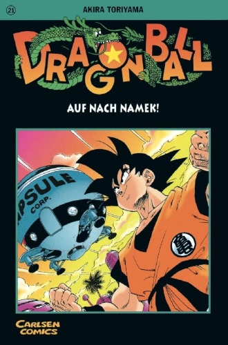 Buchcover und Innenansicht für das Buch: Dragon Ball 21. Auf nach Namek!