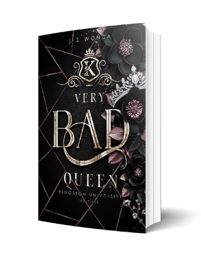 Buchcover und Innenansicht für das Buch: Very Bad Queen