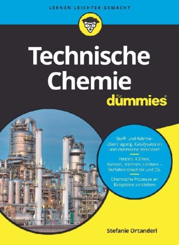 Buchcover und Innenansicht für das Buch: Technische Chemie für Dummies