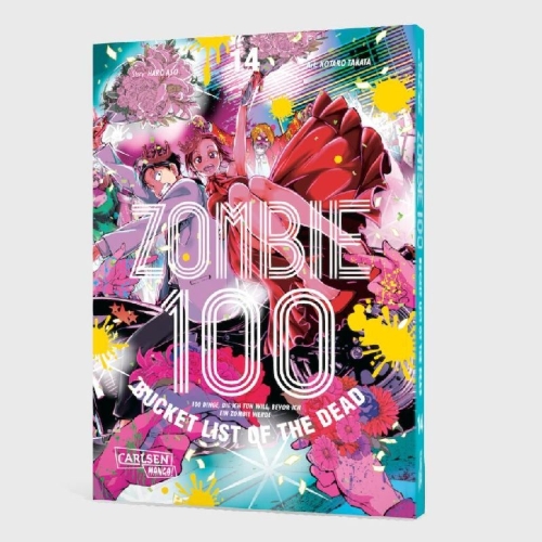 Buchcover und Innenansicht für das Buch: Zombie ni Naru Made ni Shitai 100 no Koto