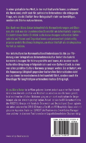 Buchcover und Innenansicht für das Buch: Vom Culture Clash zur Culture Harmony