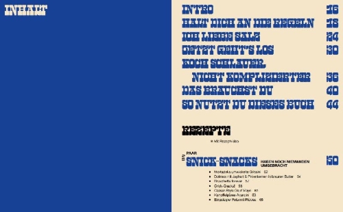 Buchcover und Innenansicht für das Buch: More is More