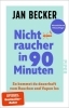 Buchcover und Innenansicht für das Buch: Nichtraucher in 90 Minuten