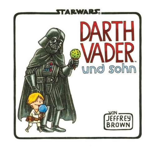 Buchcover und Innenansicht für das Buch: Star Wars: Darth Vader und Sohn