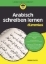 Buchcover und Innenansicht für das Buch: Arabisch schreiben lernen für Dummies