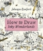 Buchcover und Innenansicht für das Buch: How to Draw Inky Wonderlands
