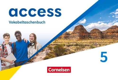 Buchcover und Innenansicht für das Buch: Access Band 5: 9. Schuljahr - Allgemeine Ausgabe 2022 - Vokabeltaschenbuch