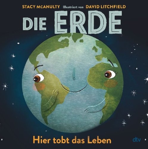 Buchcover und Innenansicht für das Buch: Die Erde - Hier tobt das Leben